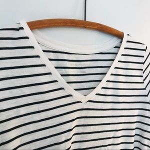 Stripped maternity T-shirt
